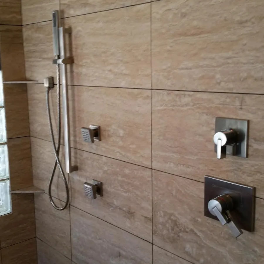 Shower fixture installation for Water Heater Installation in Raceland
